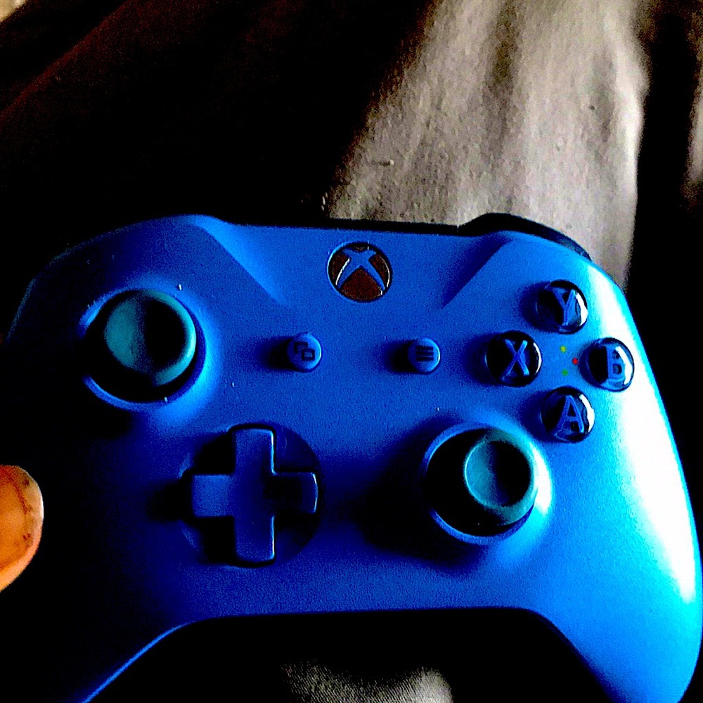 Blue Xbox one Controller